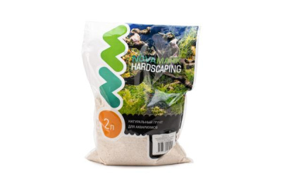 NOVAMARK HARDSCAPING Грунт для аквариума Кварц белый 0,1-0,6 мм, 2л